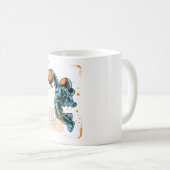 もっと宇宙マグ | 宇宙飛行士コズミックデザイン コーヒーマグカップ (正面右)