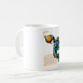 もっと宇宙マグ | 宇宙飛行士コズミックデザイン コーヒーマグカップ (正面左)