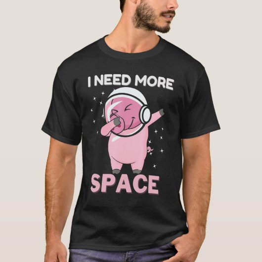 もっと宇宙科学銀河系引用文 Tシャツ (正面)