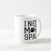もっと宇宙 コーヒーマグカップ (正面右)