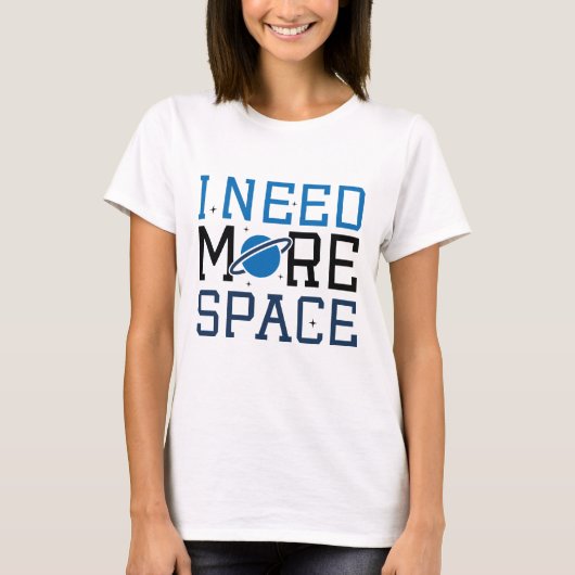 もっと宇宙 Tシャツ (正面)