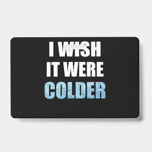 もっと寒いサッカーのスポーツおもしろいことわざだったらなあ バッジ (Front)