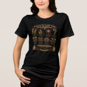 もっと小さければ食べられちゃう トライブレンドTシャツ (正面)