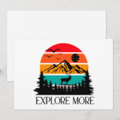 もっと山の自然アドベンチャー屋外を探索 シーズンカード (正面/裏面)