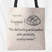 もっと幸せそうに見える！かわいいソース生地トート トートバッグ