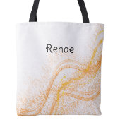 もっと幸せそうに見える!アルバムのドロップ投資 トートバッグ