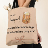 もっと幸せそうに見える!シナモンシュガーキャンドル トートバッグ