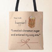 もっと幸せそうに見える!シナモンシュガーキャンドル トートバッグ
