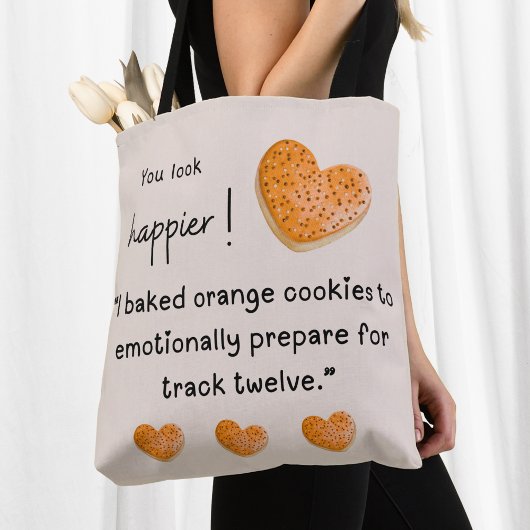 もっと幸せそうに見える！私はオ焼いたレンジクッキー トートバッグ