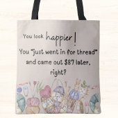 もっと幸せそうに見える!裁縫クレフターテーマ トートバッグ