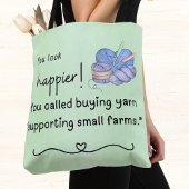 もっと幸せそう!小さな農場を支える トートバッグ