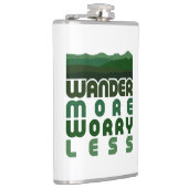 もっと心配なく歩き回る フラスク (右)