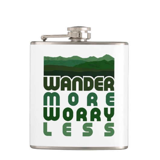 もっと心配なく歩き回る フラスク (正面)