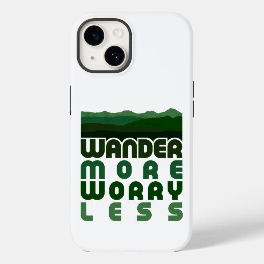 もっと心配なく歩き回る Case-Mate iPhoneケース (裏面)