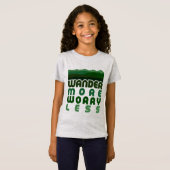 もっと心配なくTシャツを歩く Tシャツ (正面フル)