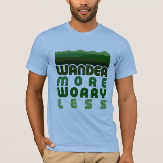 もっと心配なくTシャツを歩く Tシャツ (正面)