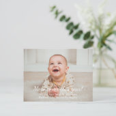 もっと応援今年の新生児クリスマス シーズンポストカード (スタンド正面)