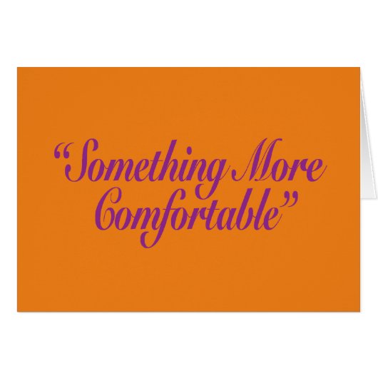 もっと快適なオレンジ色のBGカード (正面横)