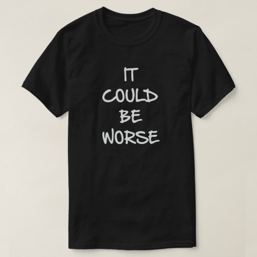 もっと悪いことだ。パースペクティブシャツ Tシャツ (デザイン正面)