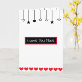 もっと愛してる、いちばん愛してる ロマンチックな愛の言葉 カード (黄色い花)