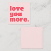 もっと愛してる ノートカード (正面/裏面)