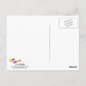 もっと愛して… |ピンクハート ポストカード (裏面)