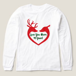 もっと愛して：私たちの第10クリスマス！T-シャツ トライブレンドＴシャツ