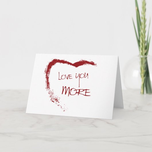 もっと愛しなさい カード (正面)