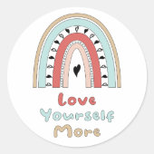 もっと愛しやる気を起こさせるなさい ラウンドシール (正面)