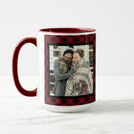 「もっと愛しカスタムて」写真と愛の詩 マグカップ