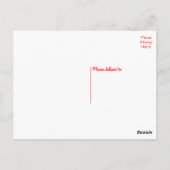 もっと愛し考えてよ恋しく思う ポストカード (裏面)