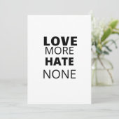 もっと愛し、憎しみを減らせ 招待状 (スタンド正面)