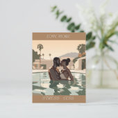 もっと愛のデザイン #1 ポストカード (スタンド正面)