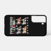 もっと愛らしいクリスマス牛好きホリデー農場農夫 SAMSUNG GALAXYケース (裏面横)