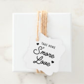もっと愛を持ち帰る |クラフト素朴結婚式の引き出物 フェイバータグ (インサイチュ)