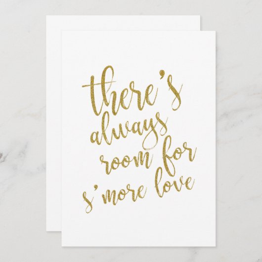 もっと愛を掲げる余地は常にあります　お手頃な看板 招待状 (正面/裏面)