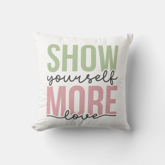 もっと愛を見せる クッション (正面)