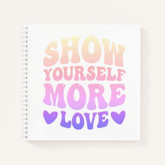 もっと愛を見せる ノートブック (正面)