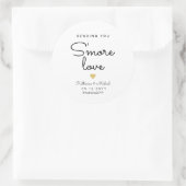 もっと愛を送るおもしろい結婚式の引き出物 ラウンドシール (バッグ)