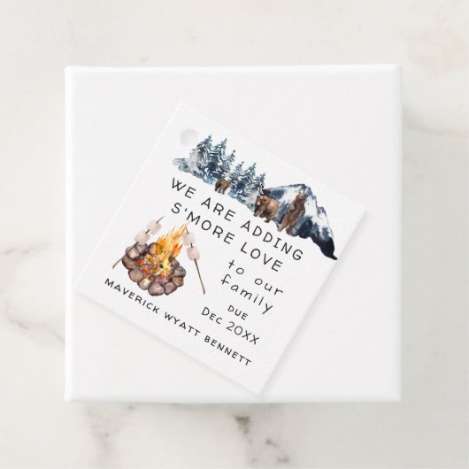 もっと愛を | ベビーシャワーのお土産タグ フェイバータグ (インサイチュ)