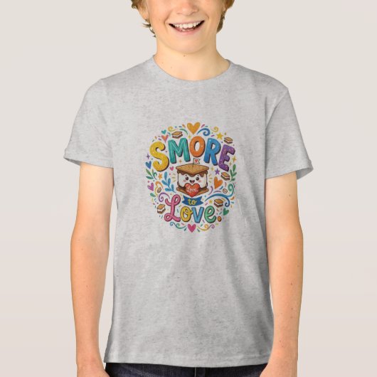 もっと愛をSmore トライブレンドＴシャツ (正面)