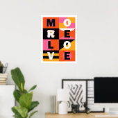 もっと愛 ポスター (ホームオフィス)