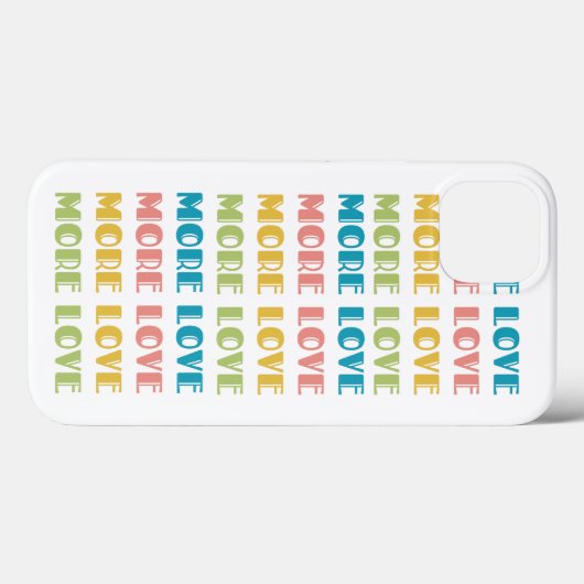 もっと愛 Case-Mate iPhoneケース (裏面 (横))