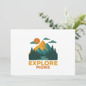 もっと探検 - レトロな山と森のアドベンチャー 招待状 (スタンド正面)