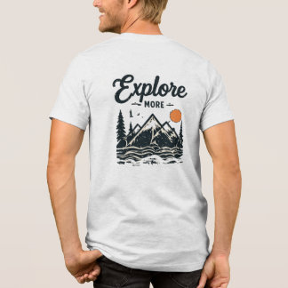 もっと探求しよう ハイキング トライブレンドTシャツ
