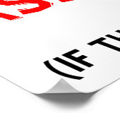 もっと断定的なポおもしろいスター ポスター (角)