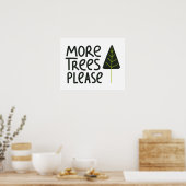 もっと木を増やす ポスター (キッチン)