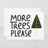 もっと木を増やす ポストカード (正面/裏面)