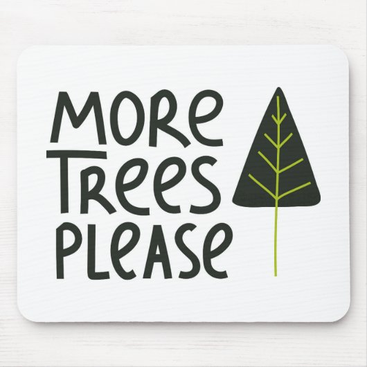 もっと木を増やす マウスパッド (正面)