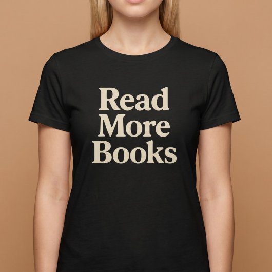 もっと本を読む Tシャツ